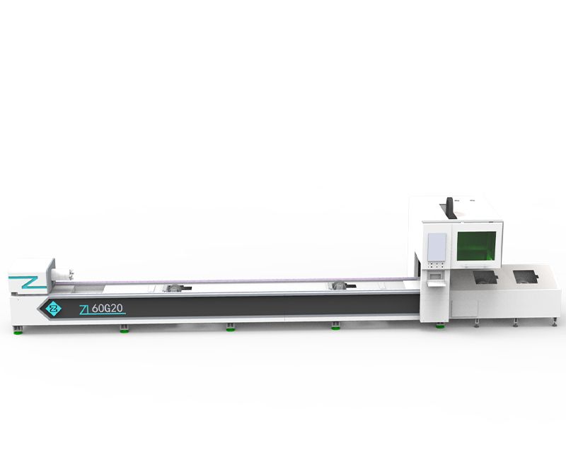 Industrial Metal Tube Fiber Laser Cutting Machine CNC Laser Pipe Cutter At Affordable Price