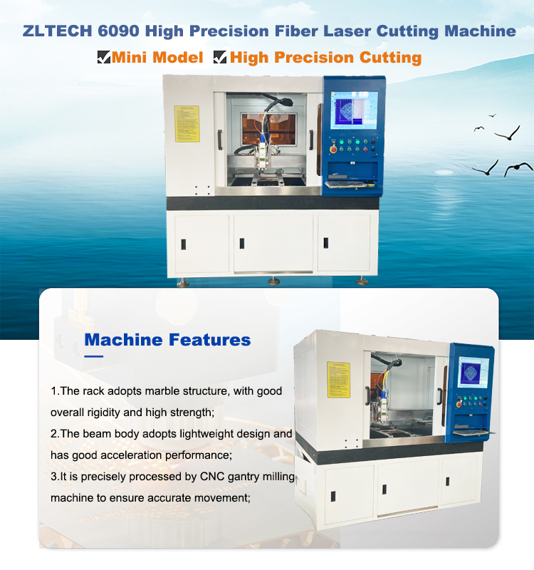 ZL-2020AD High Precision Fiber Laser Cutting Machine Jewelry Micro Processing Fiber Laser Cutting Machine (mini size)
