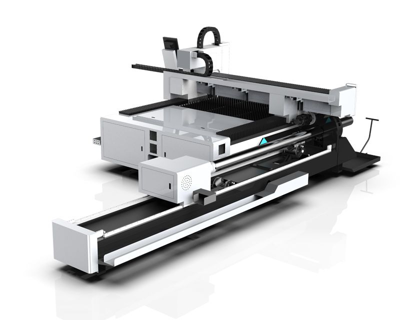 sheet and tube metal laser cutting machine